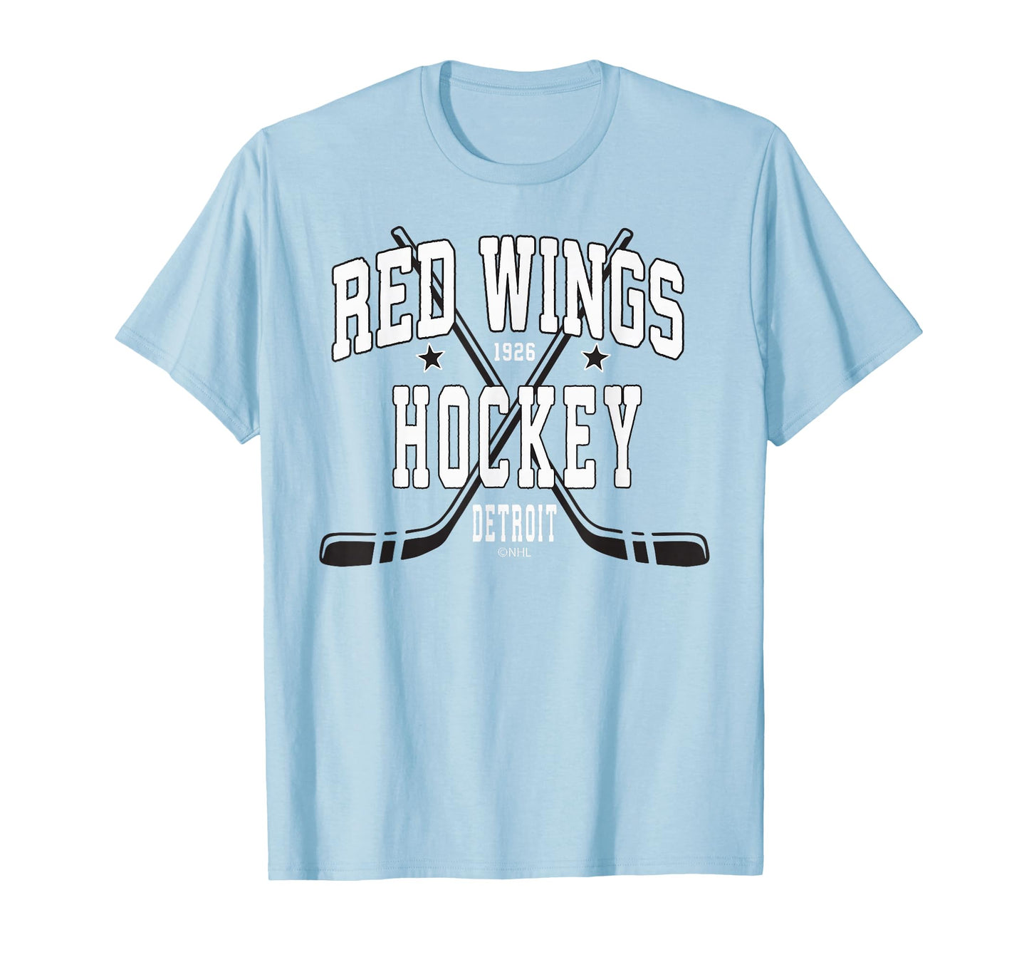 Detroit Red Wings Stars Red Officially Licensed T-Shirt