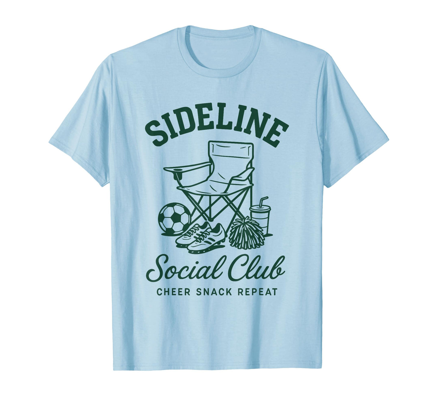 Sideline Social Club Soccer Mom T-Shirt
