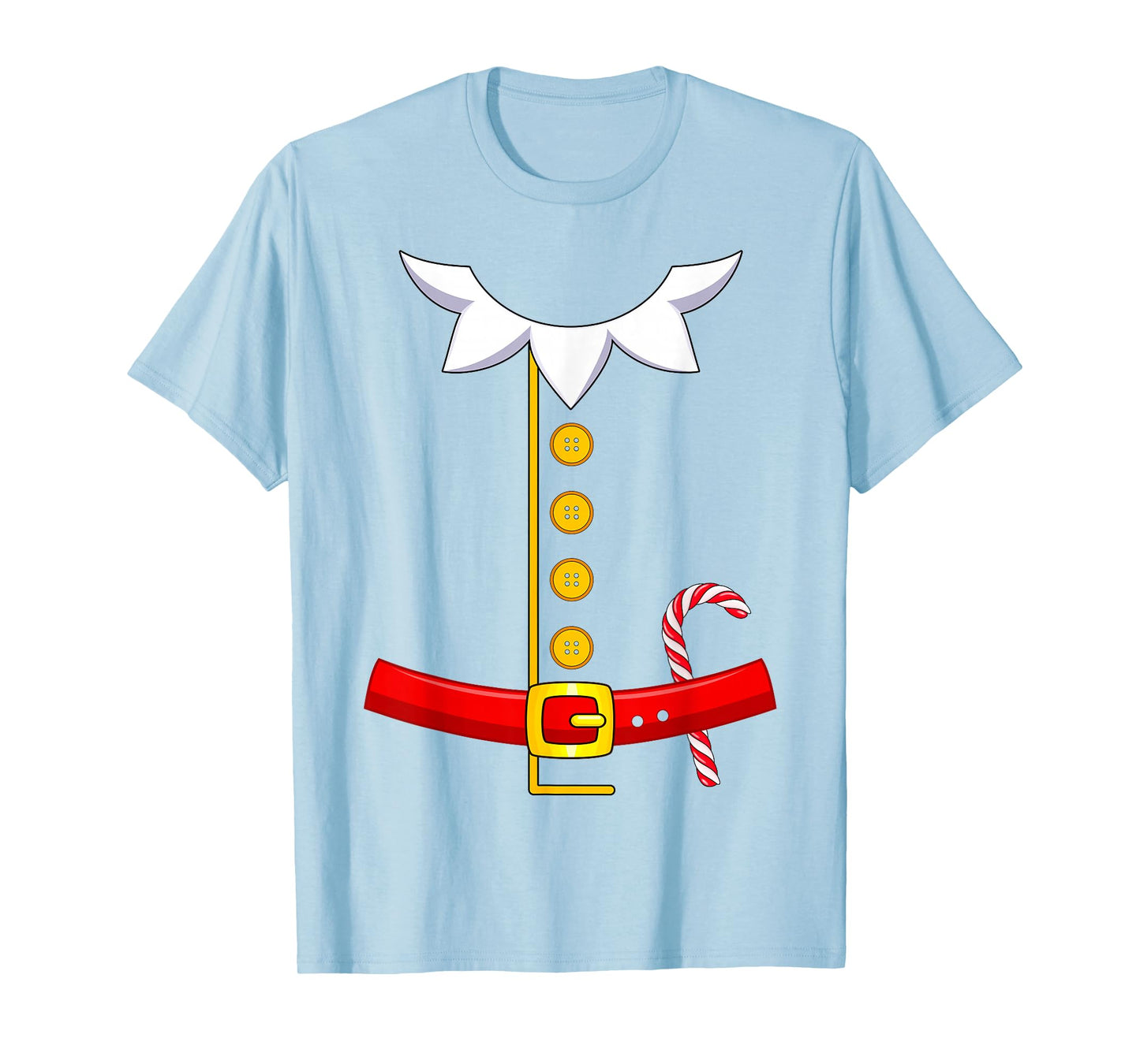 Elf Costume Shirt Christmas Holiday Men Women Kids Boys Girl T-Shirt