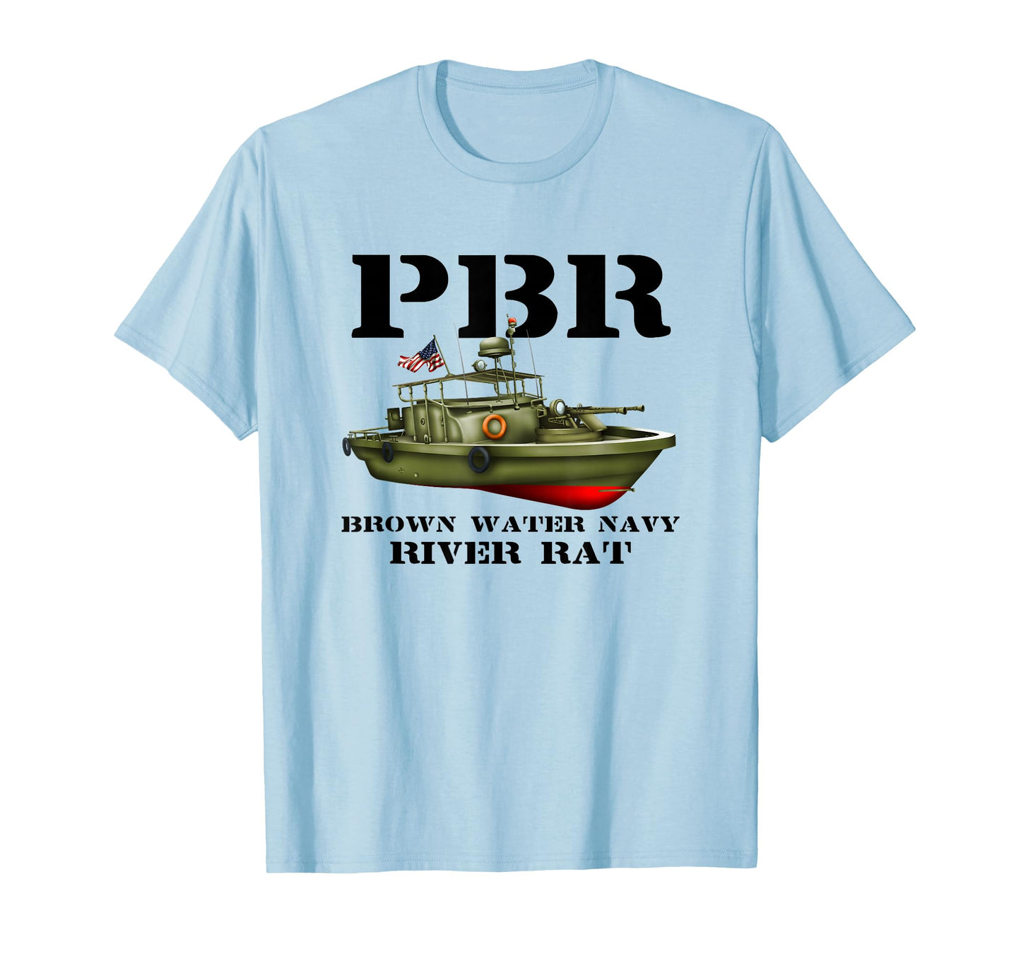 PBR Brown Water Navy T-Shirt