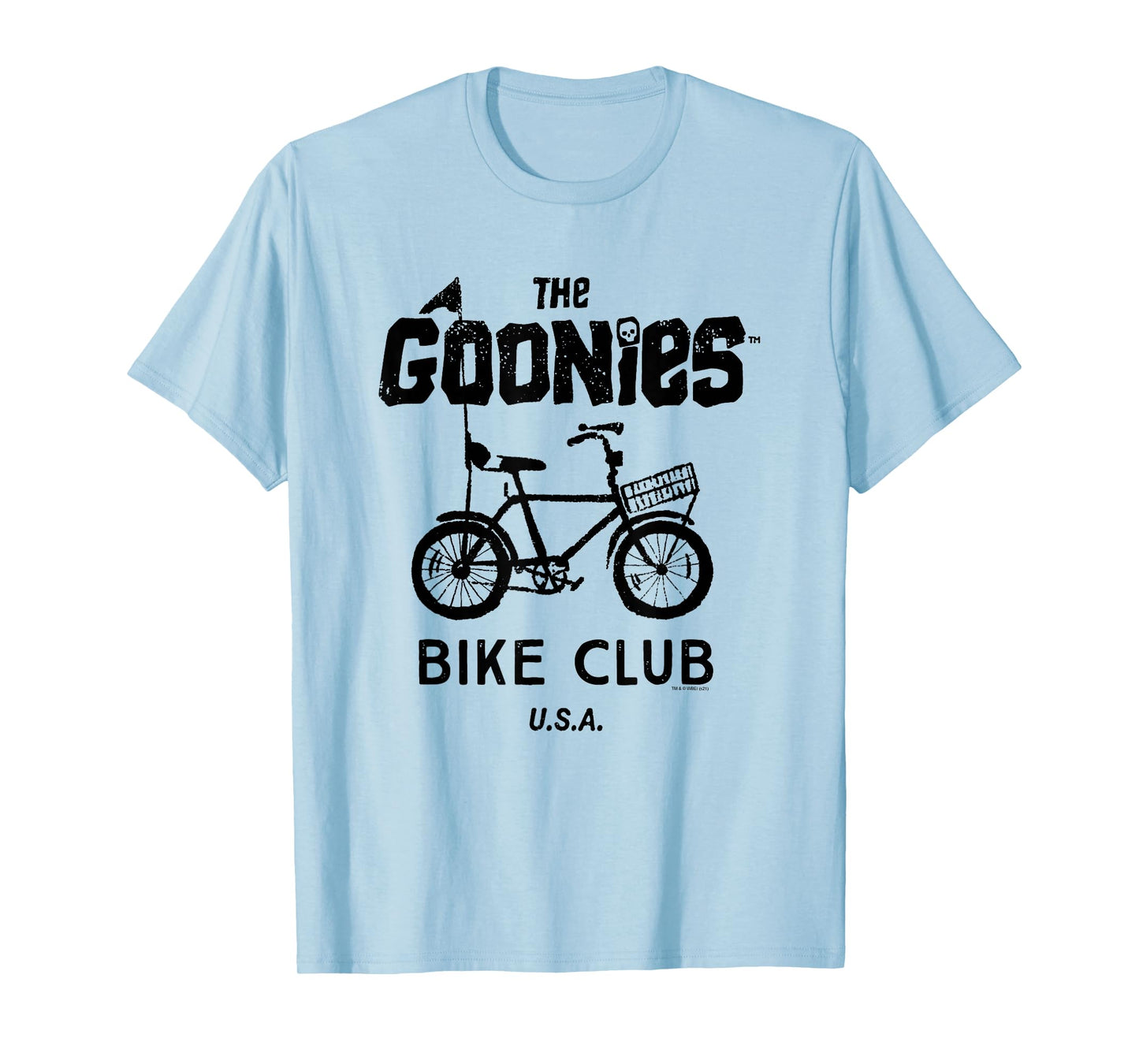 The Goonies Bike Club Black Logo Movie T-Shirt