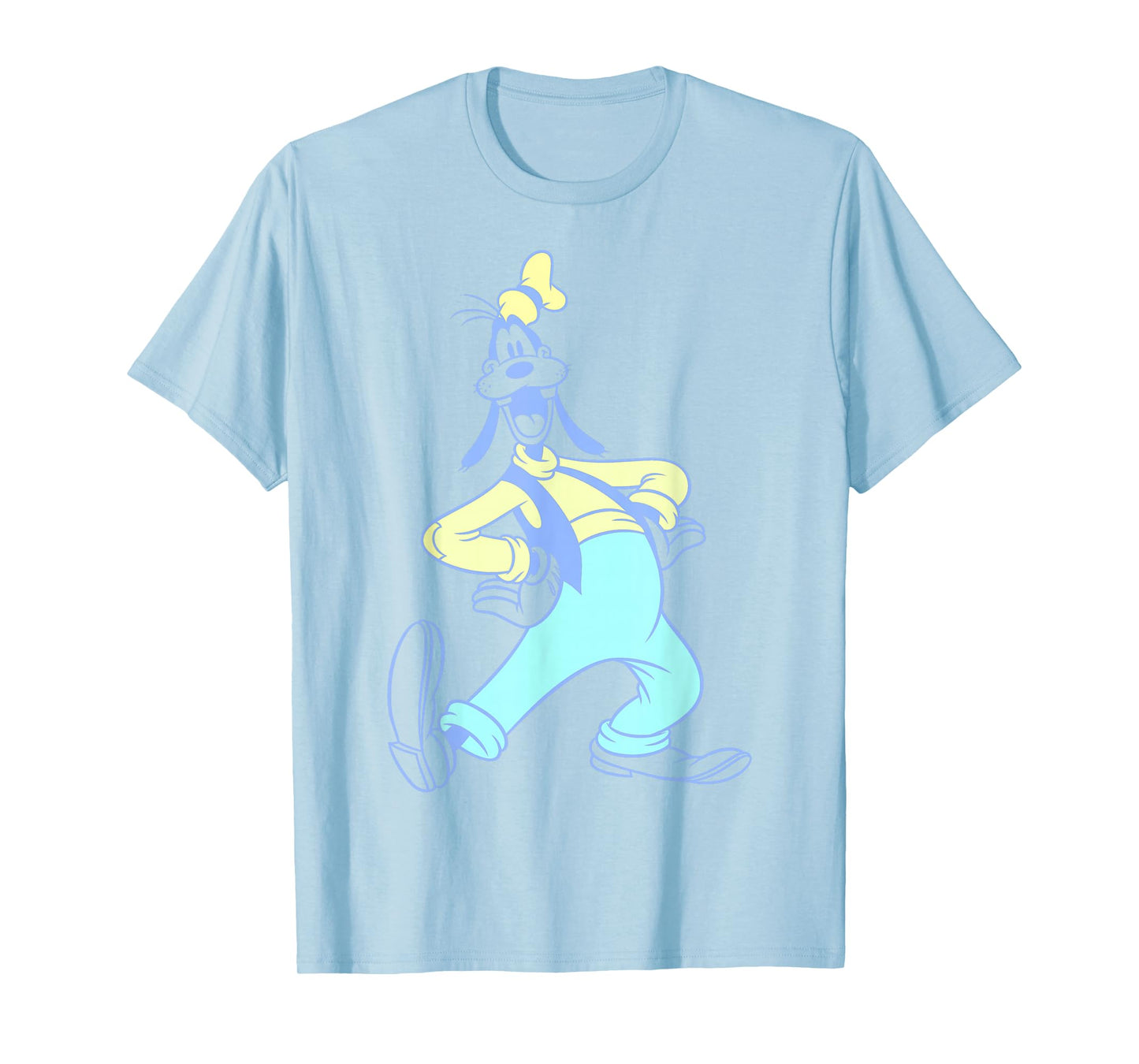 Disney Mickey And Friends Goofy Neon Portrait T-Shirt