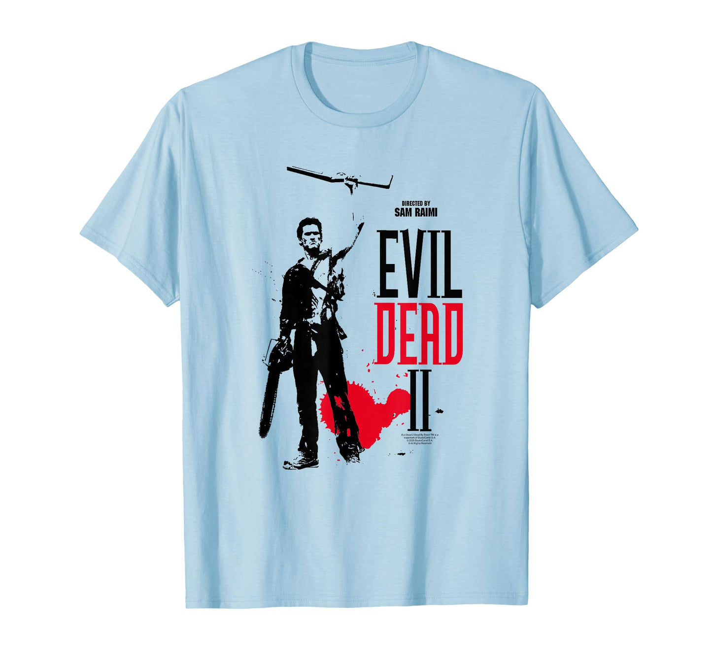 Evil Dead 2 Minimalist Modern Cover Horror Movie T-Shirt