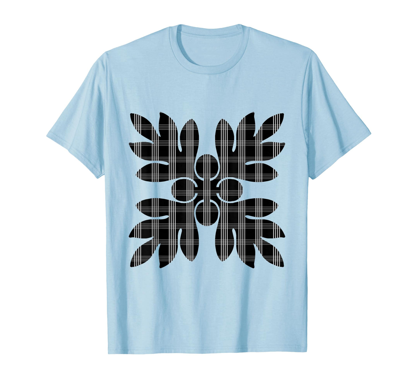 Black Palaka Ulu T-Shirt