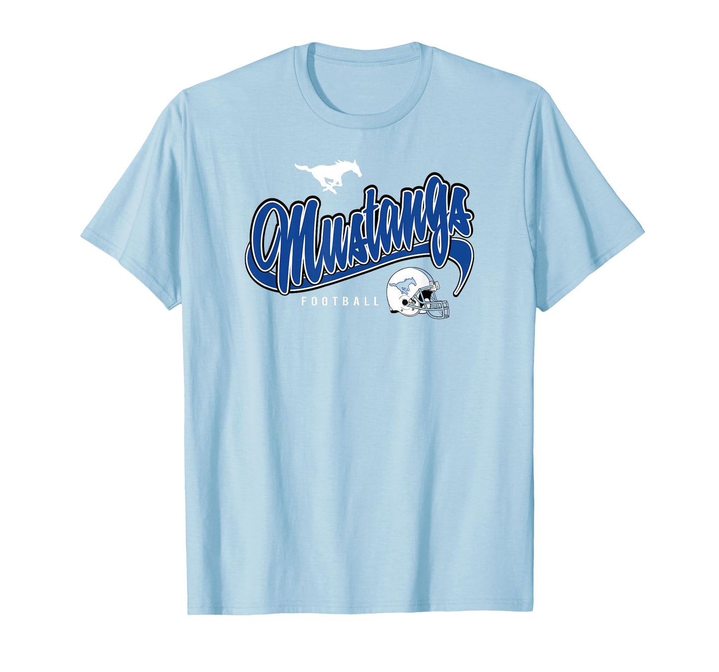 SMU Mustangs Football Goodness Red Officially Licensed T-Shirt