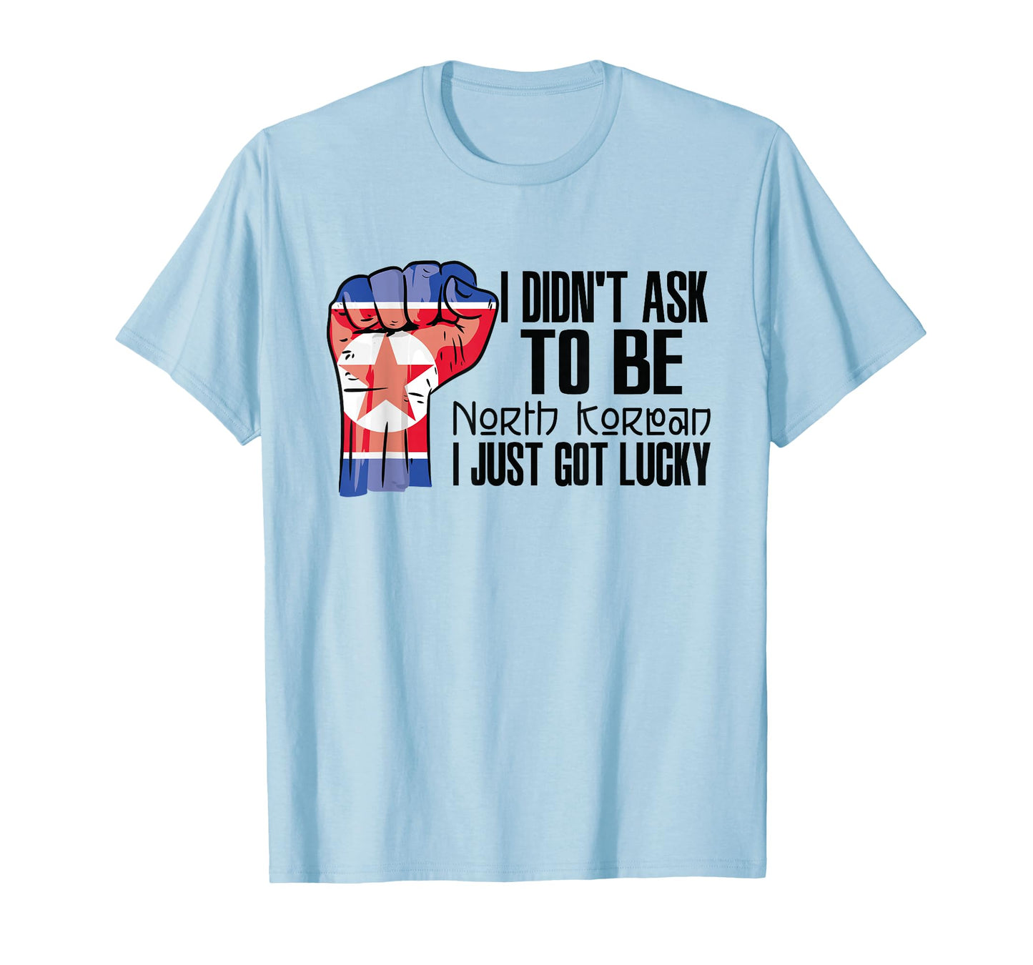North Korean North Korea Flag Grown Roots Patriot T-Shirt