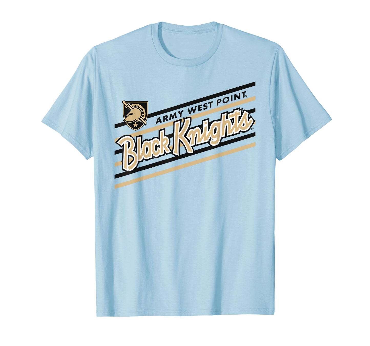 Army Black Knights Retro Performer Gray Officially Licensed T-Shirt