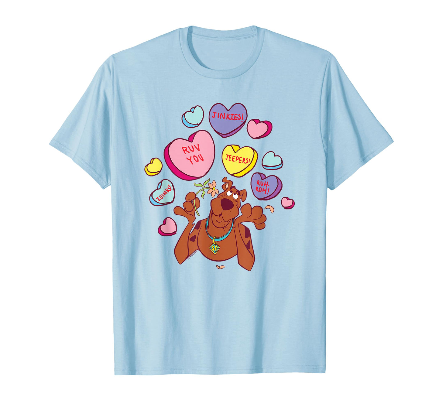 Scooby-Doo Valentine's Day Heart Candy T-Shirt