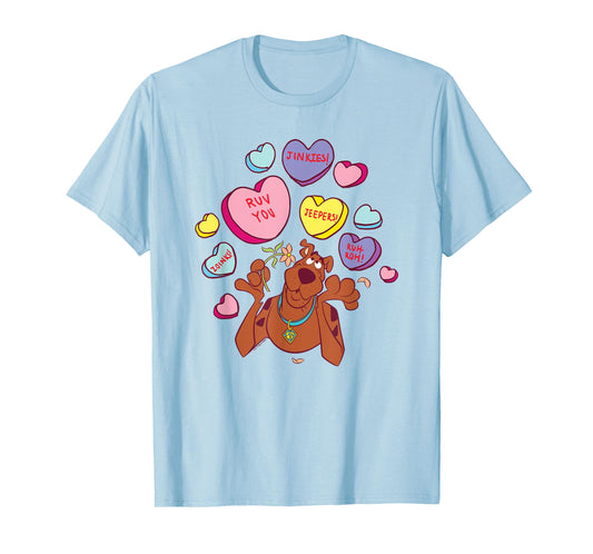 Scooby-Doo Valentine's Day Heart Candy T-Shirt