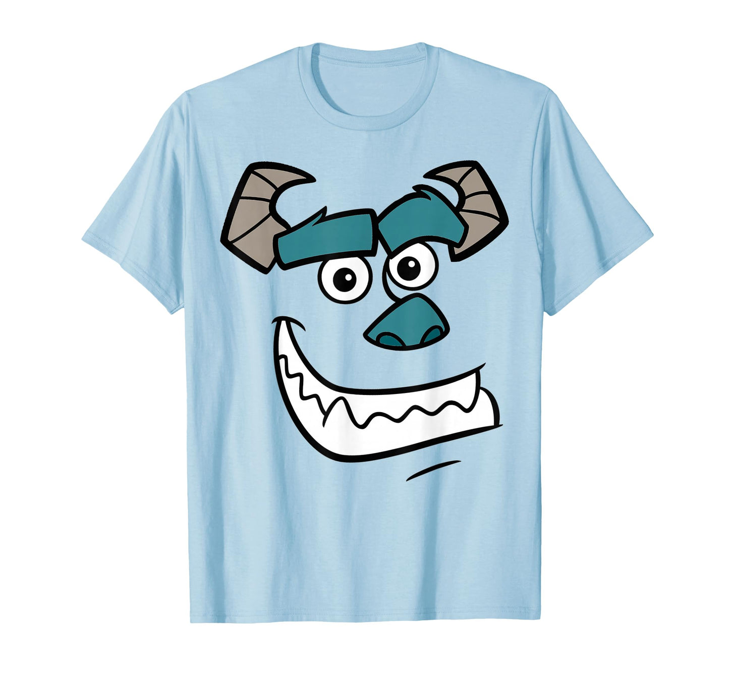 Disney Pixar Monsters, Inc. Halloween Sulley Face Costume T-Shirt