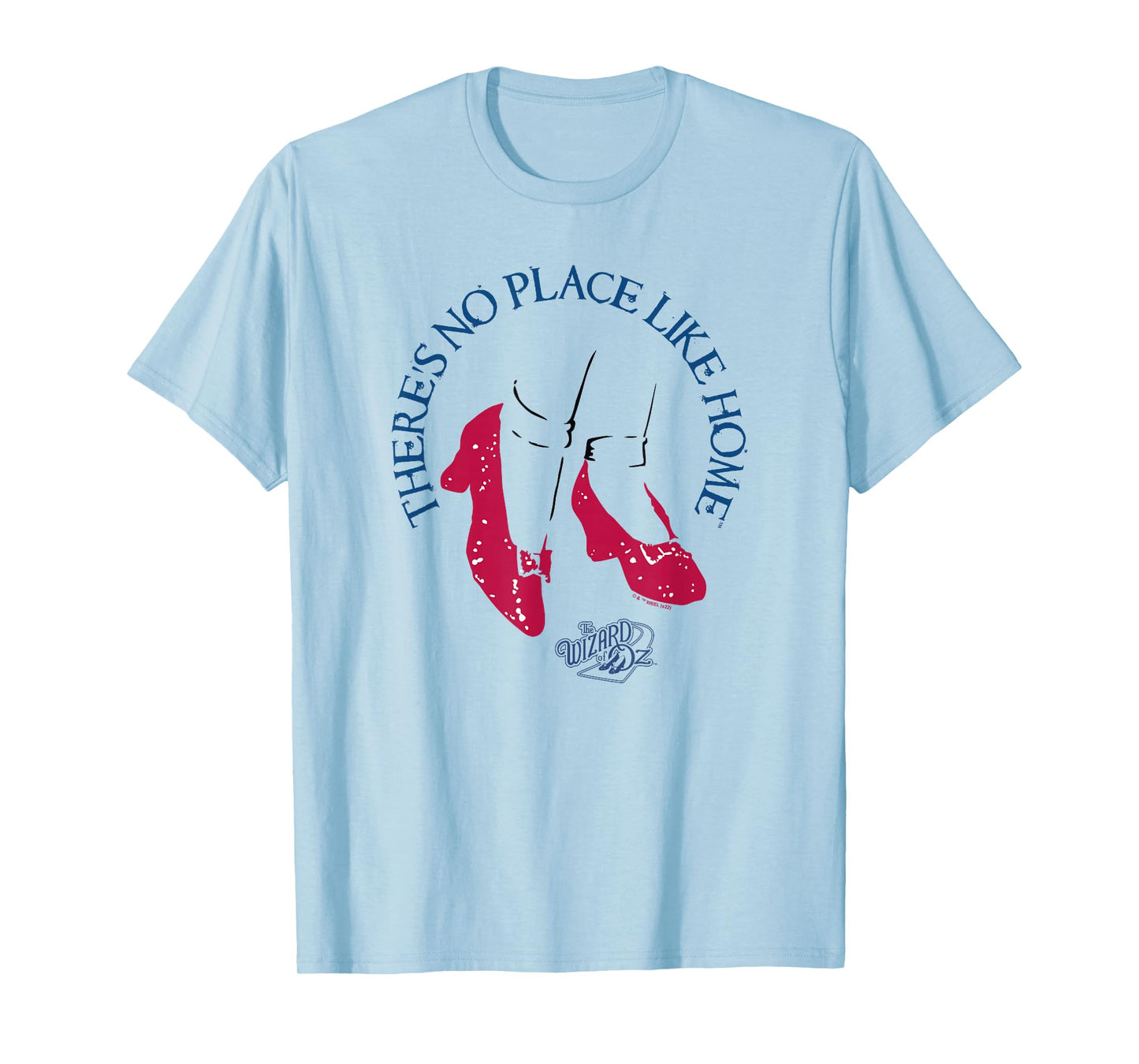 The Wizard of Oz Ruby Slippers No Place Like Home Vintage T-Shirt