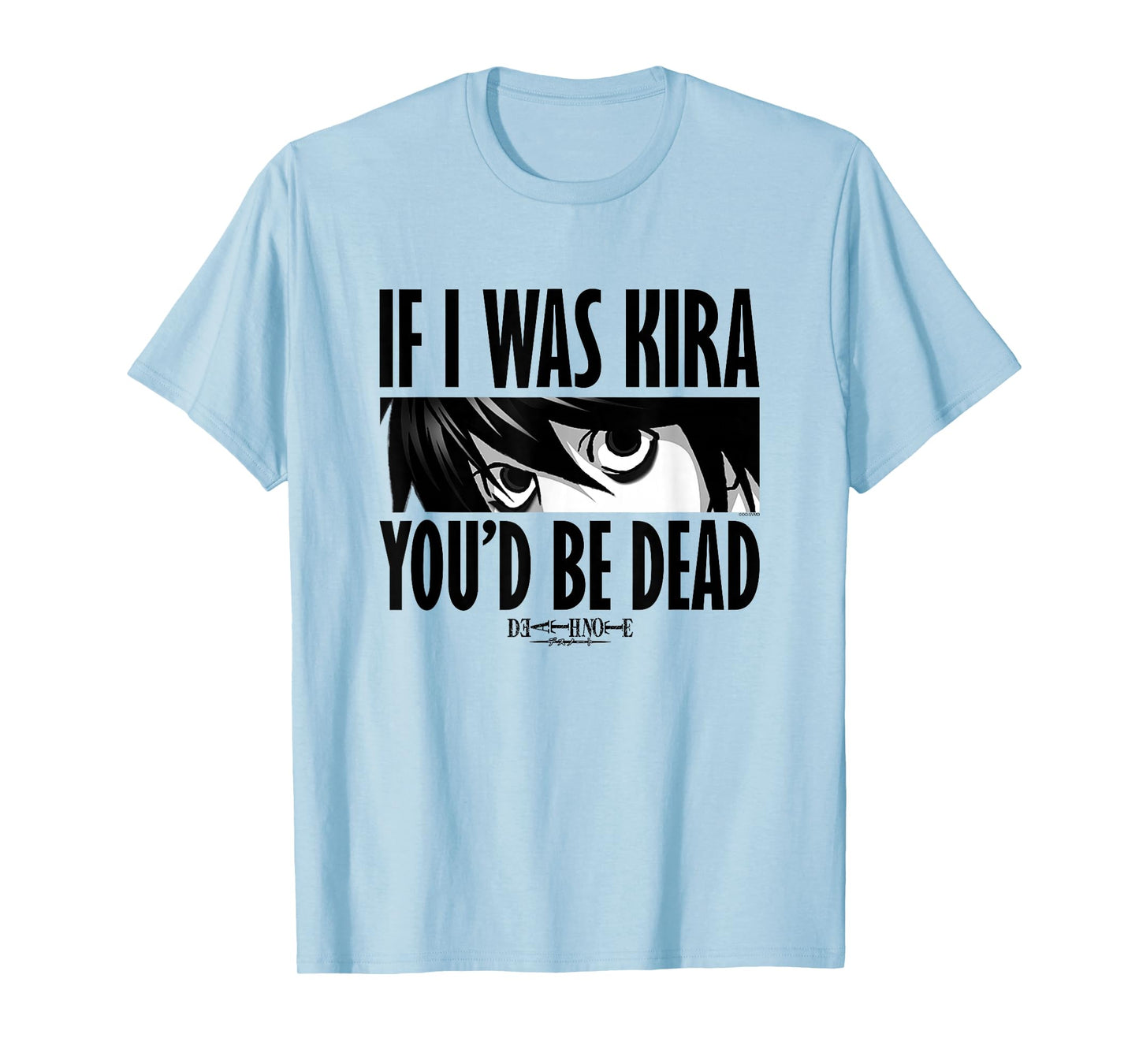 Death Note If I was Kira L Eyes Anime T-Shirt