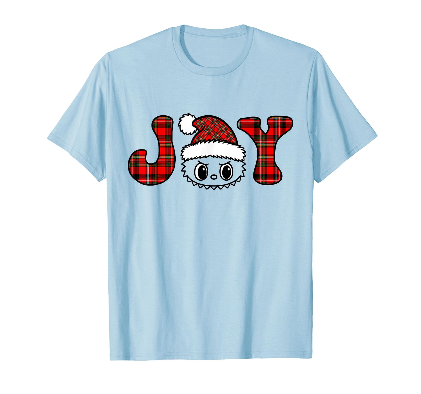 Joy Monster Doll Christmas Kawaii Face for Kids Men Women T-Shirt