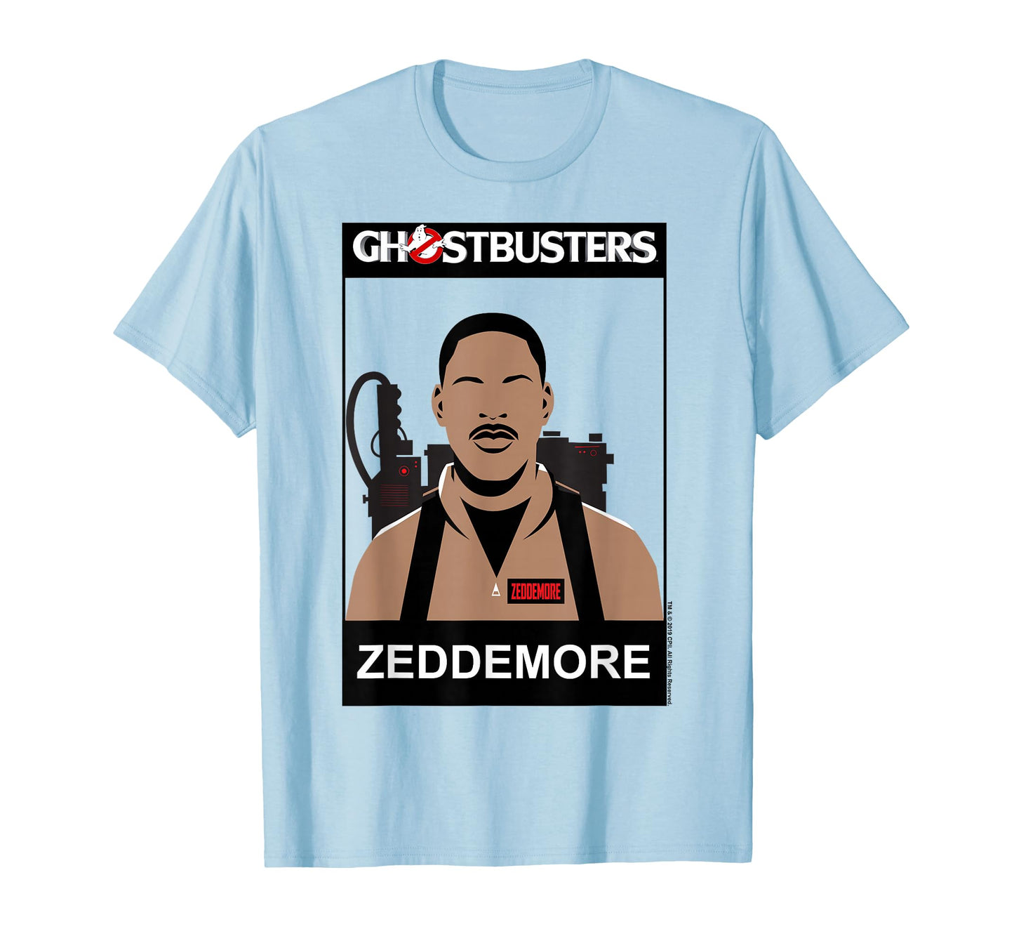 Ghostbusters Zeddemore Name Portrait T-Shirt