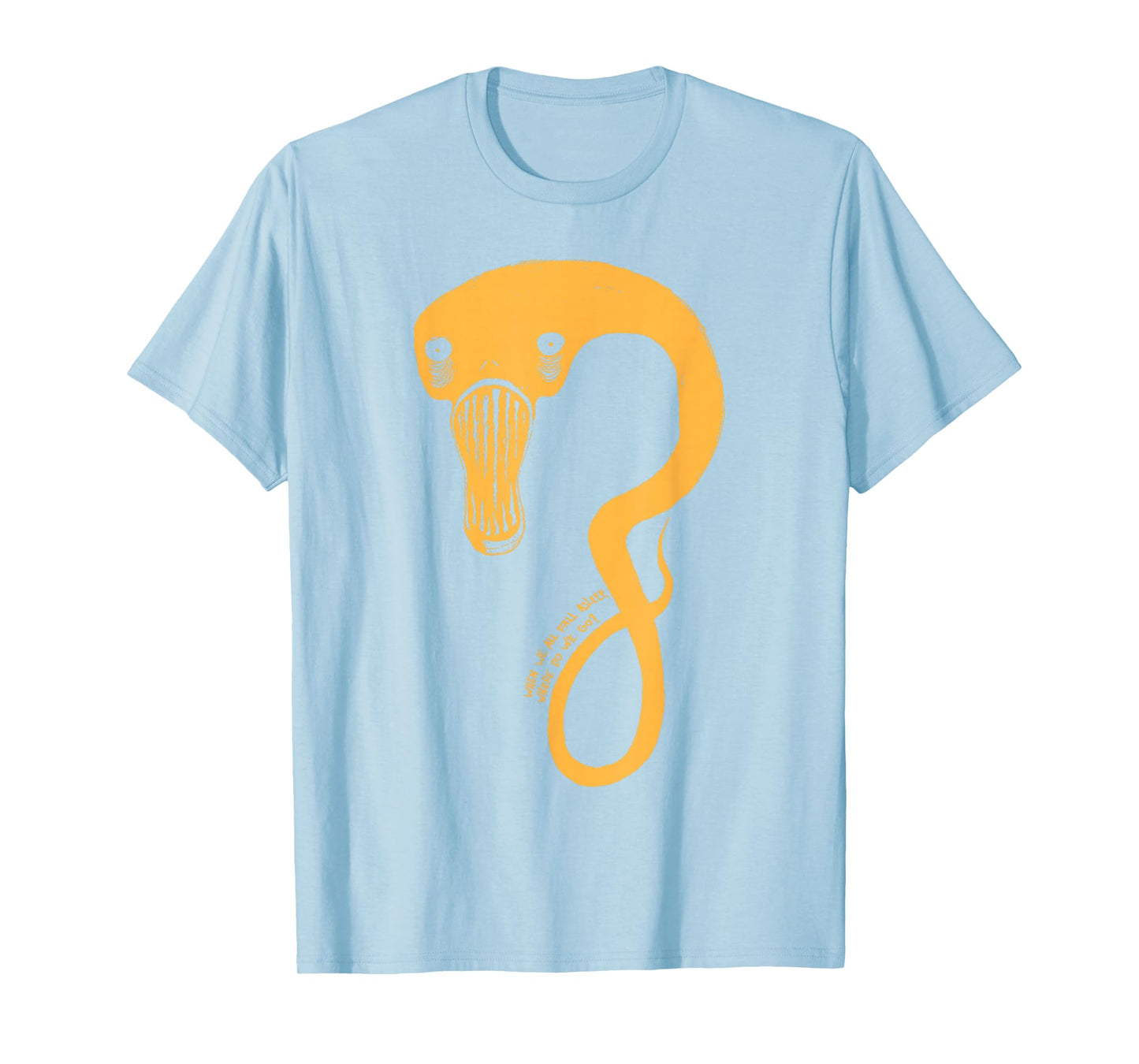 Billie Eilish Official Orange Monster T-Shirt