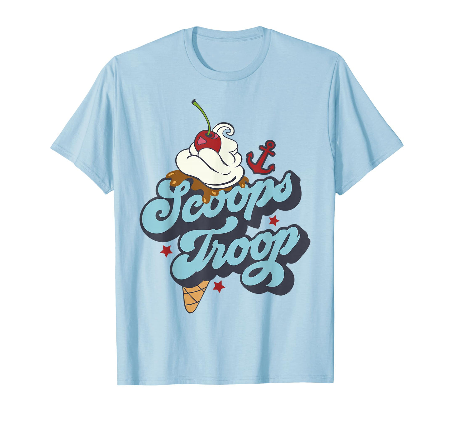Netflix Stranger Things Scoops Troop Logo T-Shirt