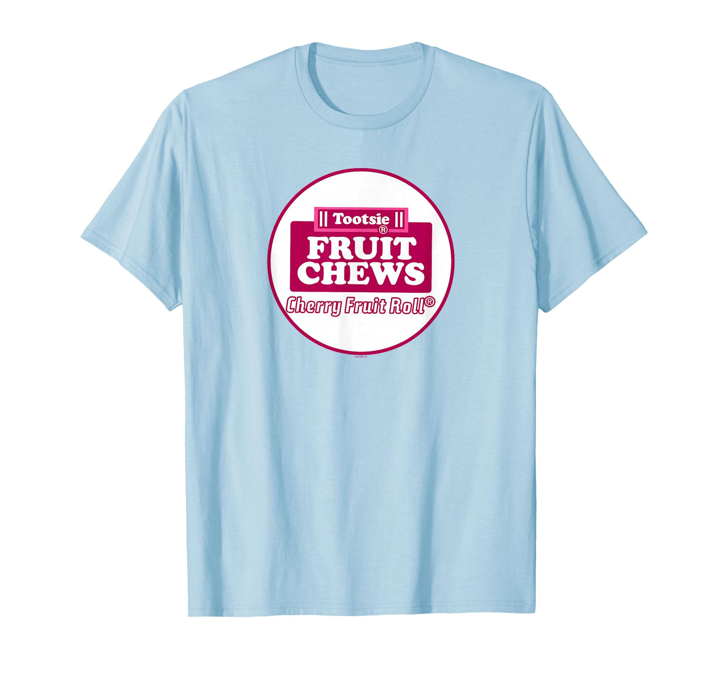 Tootsie Fruit Chews Cherry Fruit Roll Logo T-Shirt