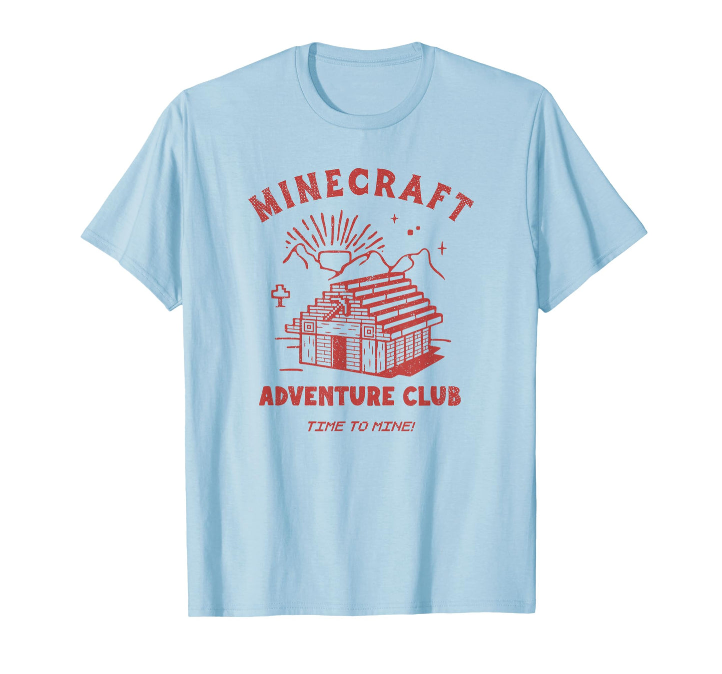 Minecraft Adventure Club Time To Mine! Cabin T-Shirt