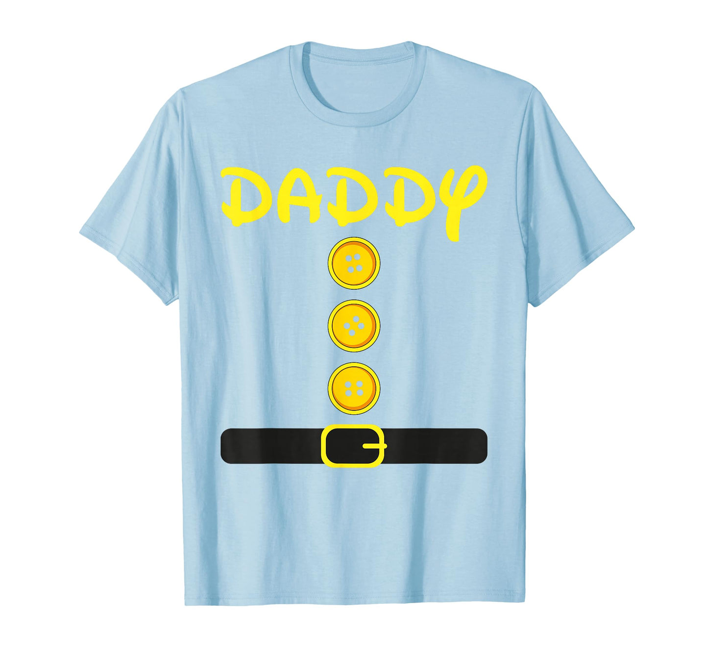 Daddy Dwarf Halloween Family Costume Color Dwarf Matching T-Shirt