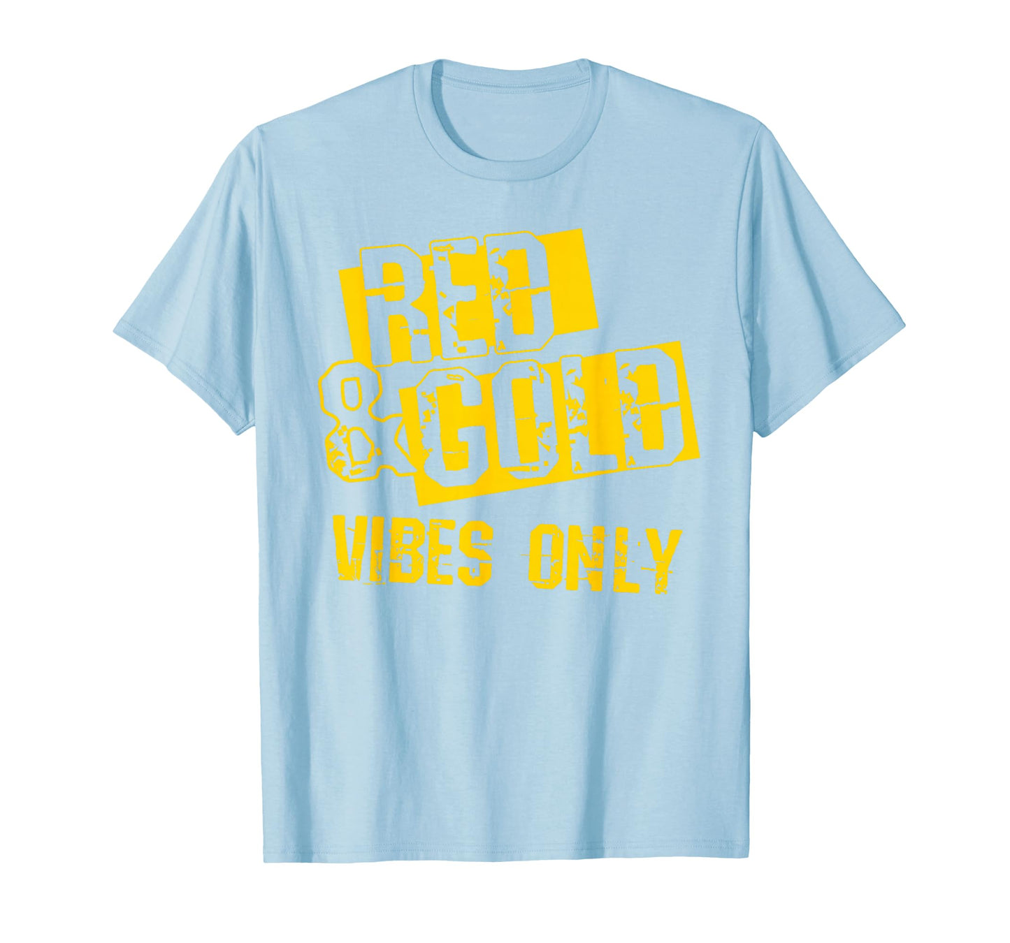 Red and Gold Game Day Group Shirt for High School Football T-Shirt