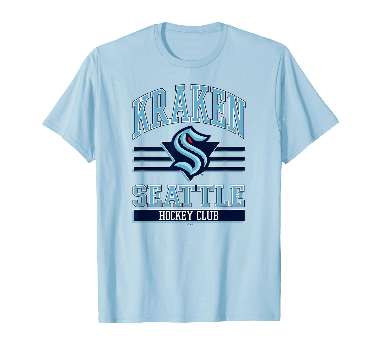 Seattle Kraken Hockey Club Gray Officially Licensed T-Shirt