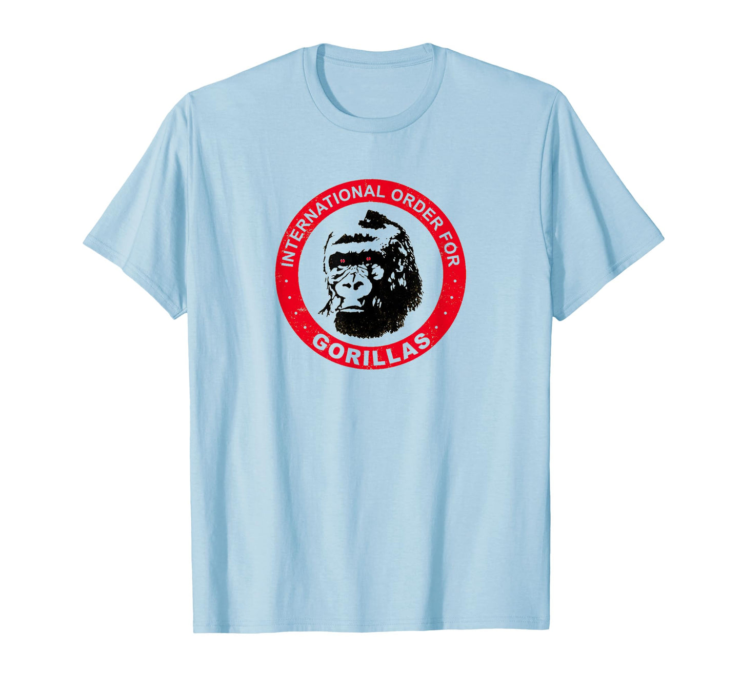 International Order For Gorillas Retro 80s T-Shirt