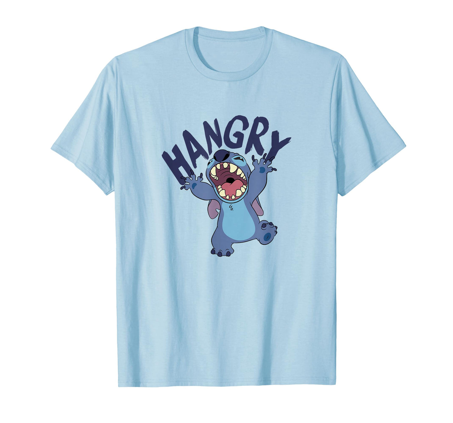 Disney Lilo & Stitch Hangry Cute Stitch Big Chest Portrait T-Shirt