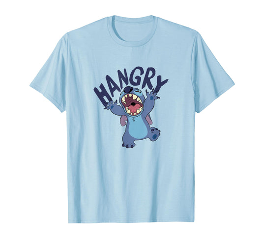Disney Lilo & Stitch Hangry Cute Stitch Big Chest Portrait T-Shirt