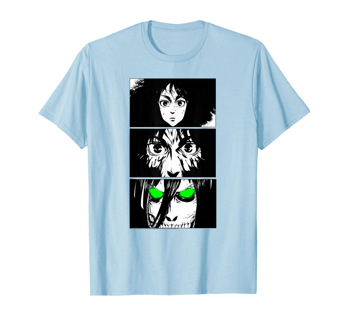 Attack on Titan Transformation to Titan Anime T-Shirt
