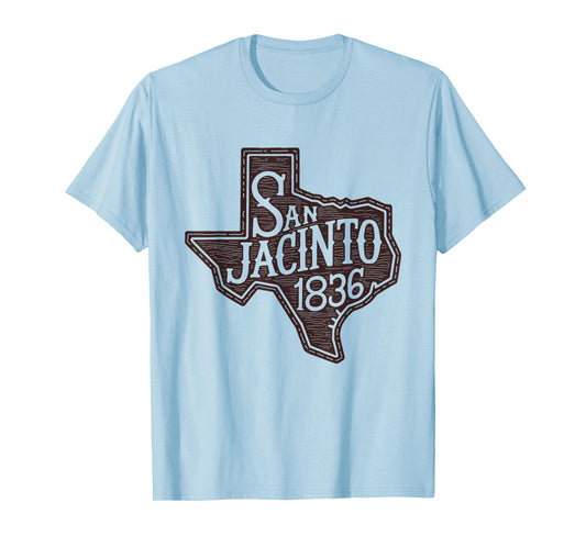 San Jacinto 1836, Texas History Independence Day T-Shirt