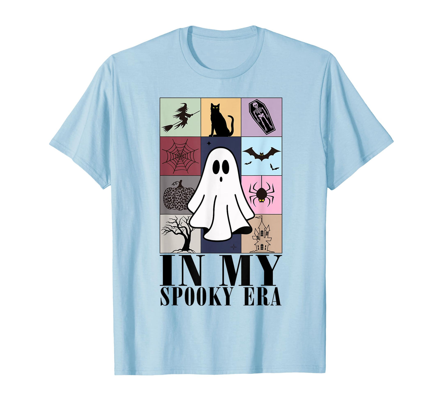 Funny Ghost Retro Halloween In My Spooky Era T-Shirt