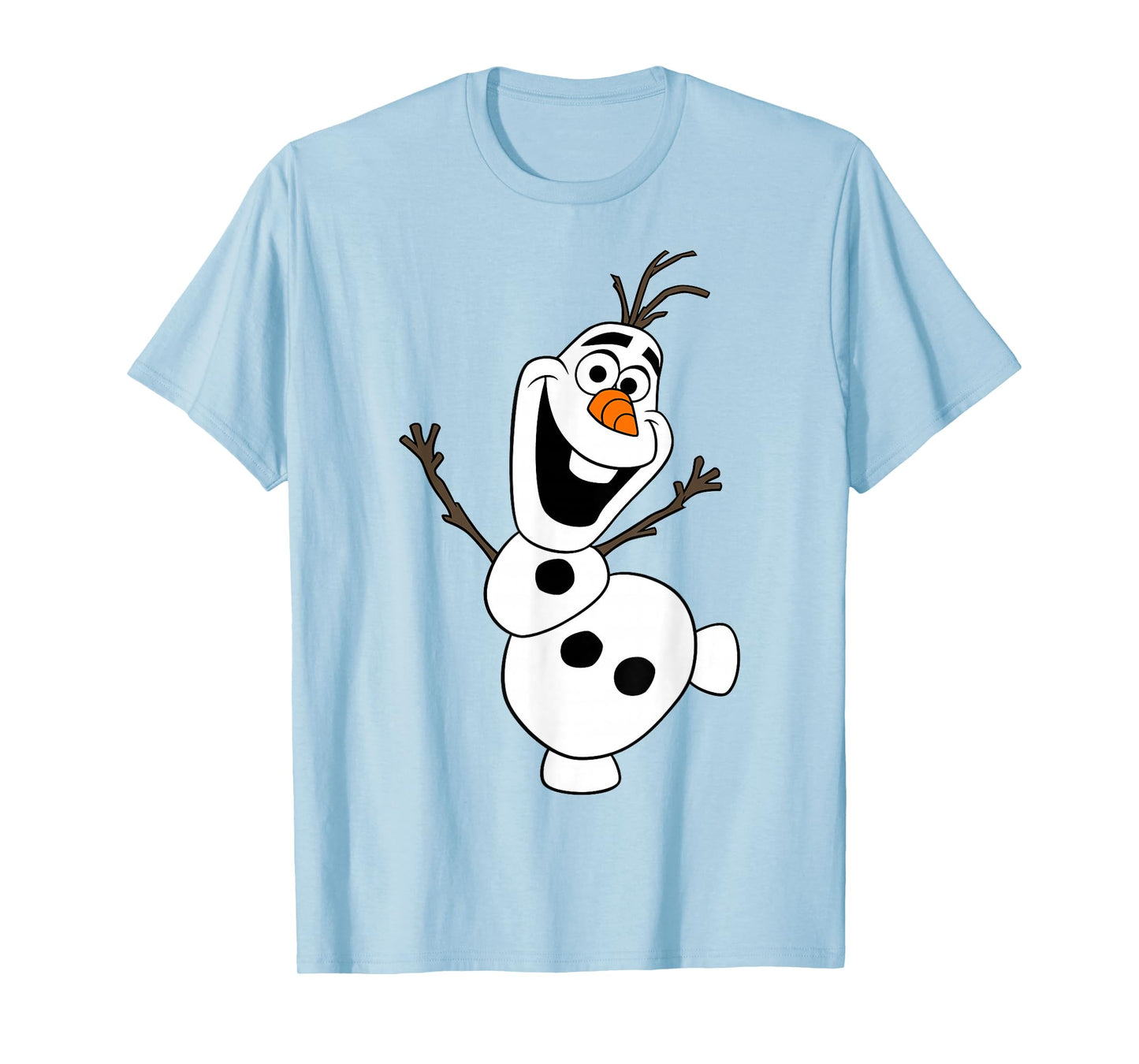 Disney Frozen Olaf Snowman Happy Pose Smile T-Shirt