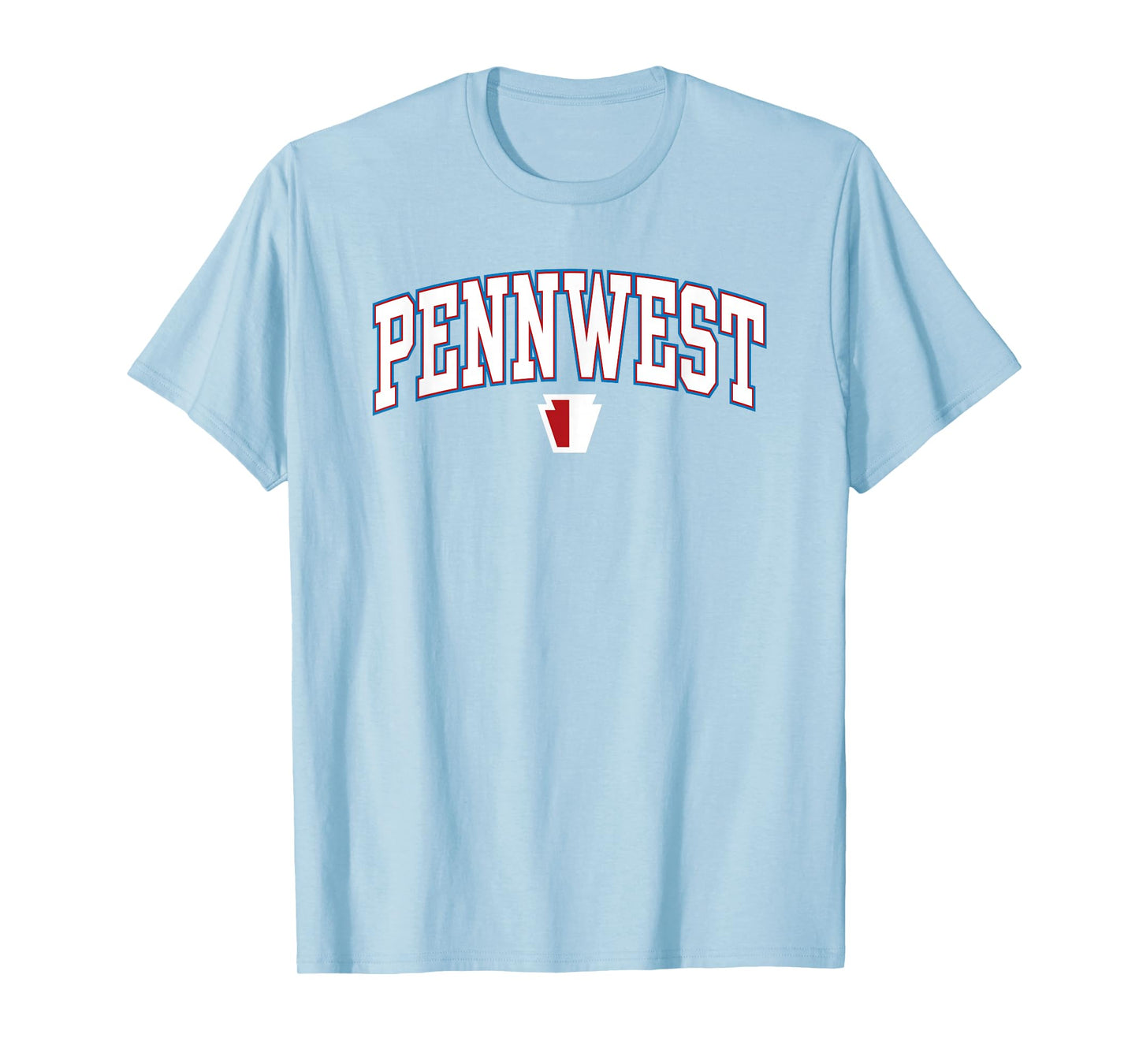PennWest University Arch Over Red Officially Licensed T-Shirt