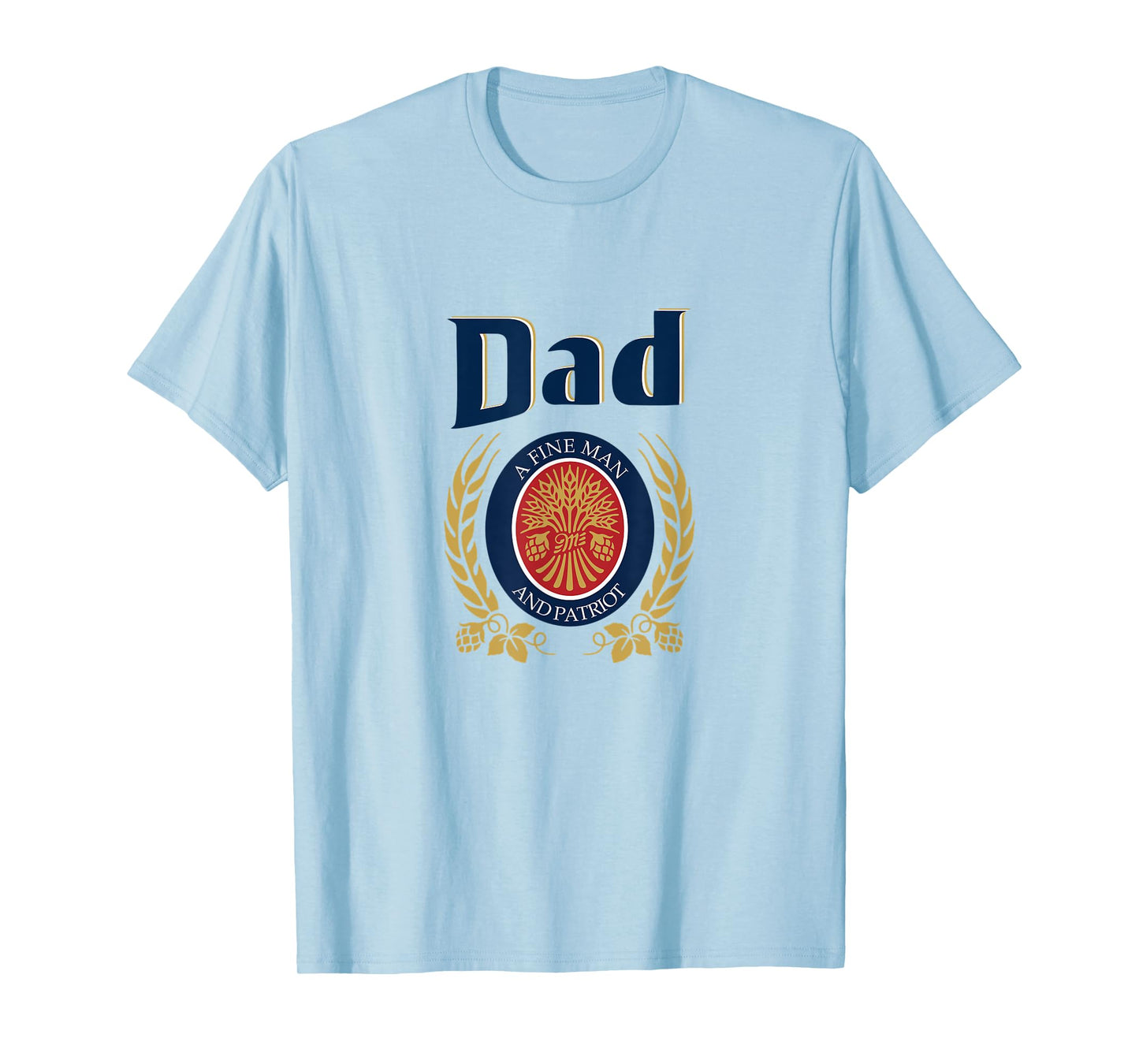 Miller Dad A Fine Man and Patriot Fathers Day Shirt T-Shirt