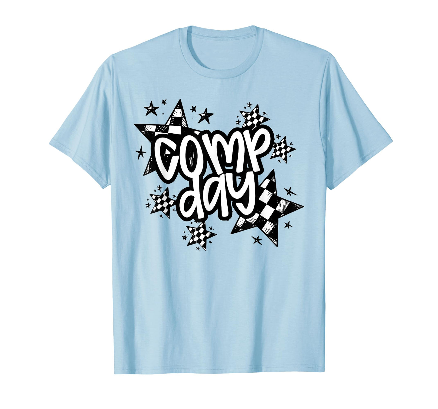 Cute Comp Day Cheer Comp Season Cheerleading Competition Day T-Shirt