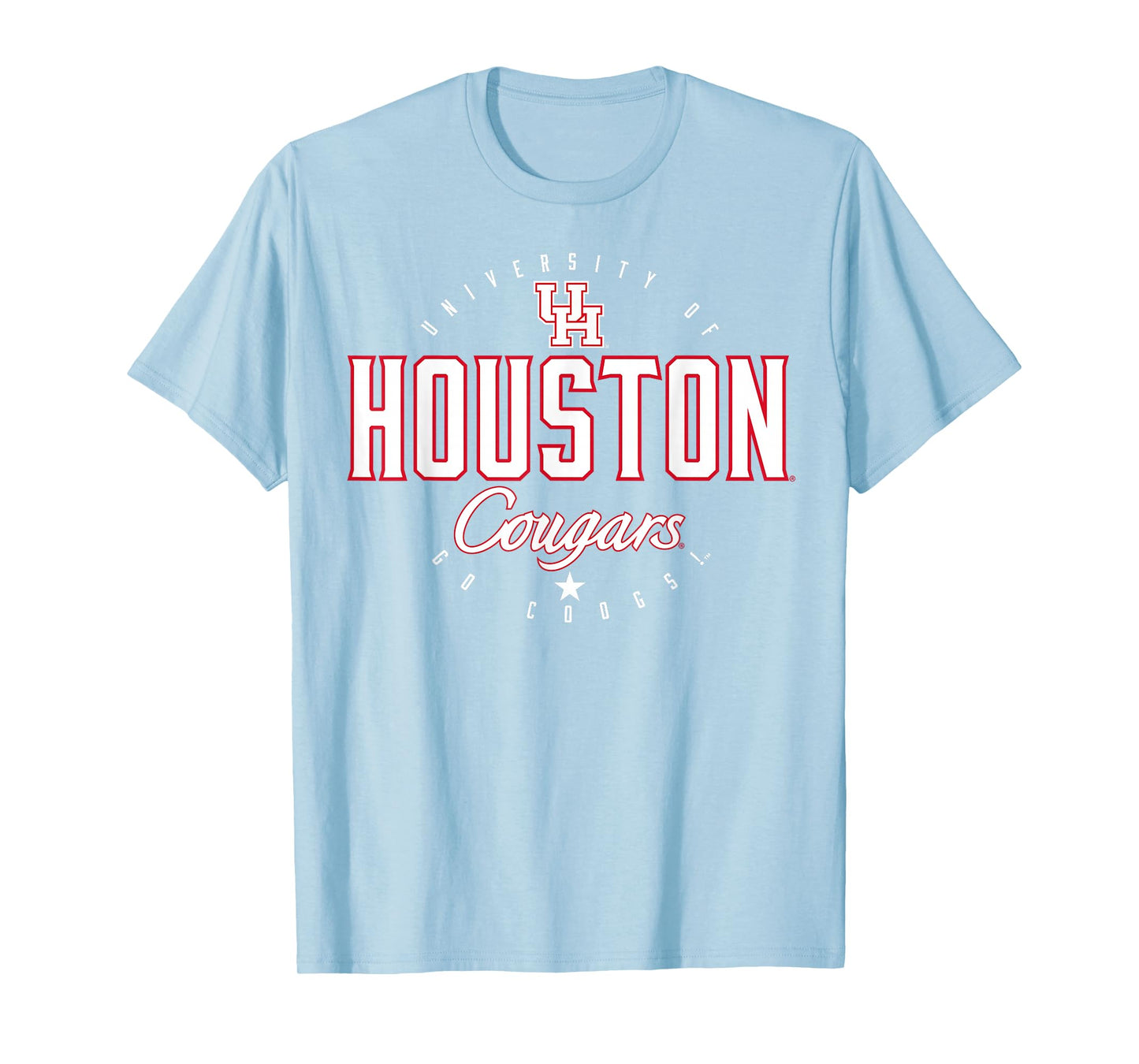 University of Houston | Houston Blue Collection Circle Icon T-Shirt