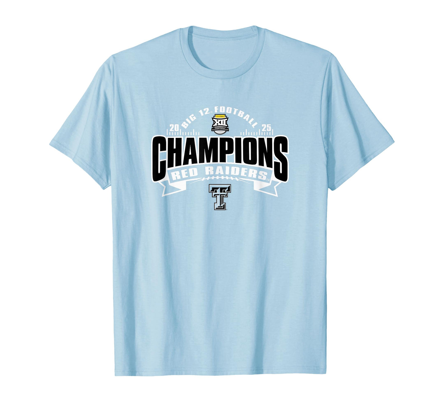 Texas Tech Red Raiders Big 12 Champs 2025 Football T-Shirt