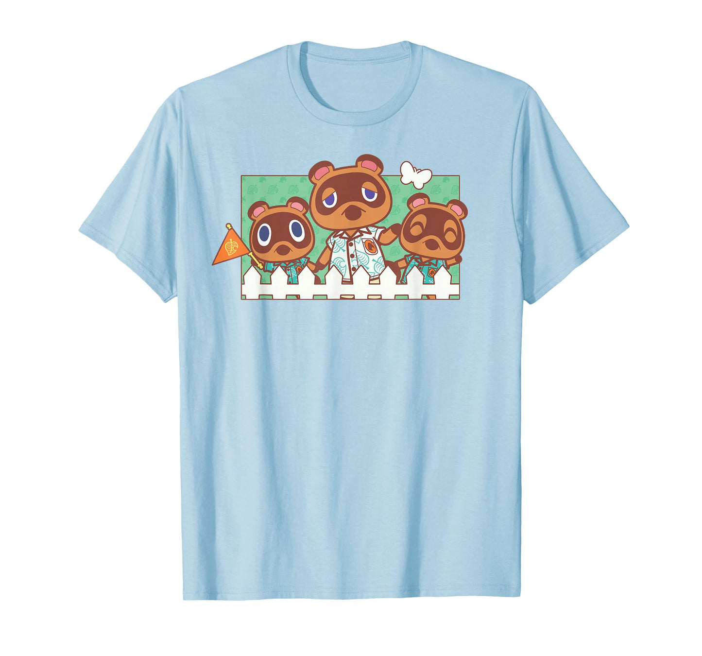 Animal Crossing: New Horizons Tom Nook Family Panel T-Shirt