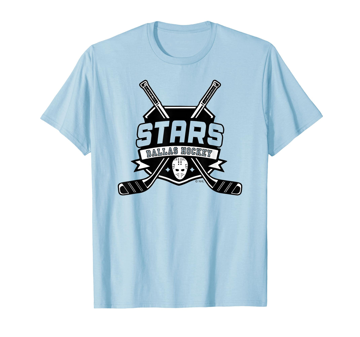 Dallas Stars Hockey Sticks Green Officially Licensed T-Shirt