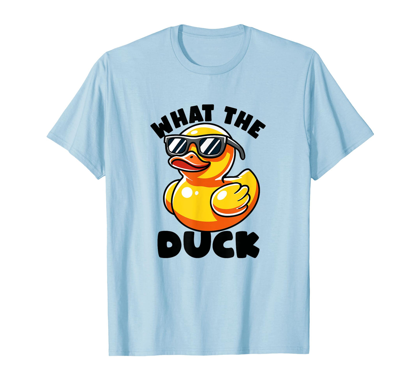 What The Duck Owner I Love Ducks Lover Funny Rubber Duck T-Shirt