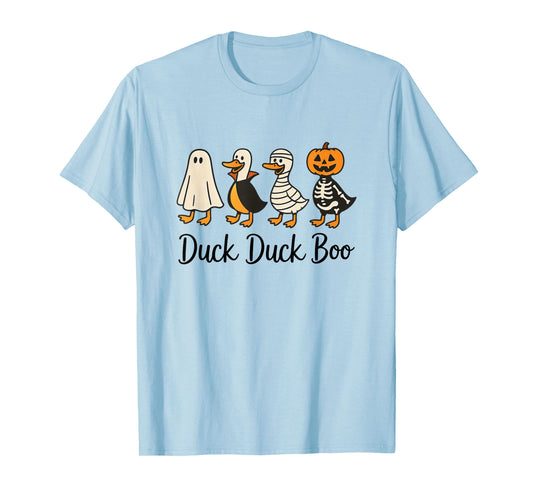 Duck Duck Boo Costume Funny Goose Halloween T-Shirt