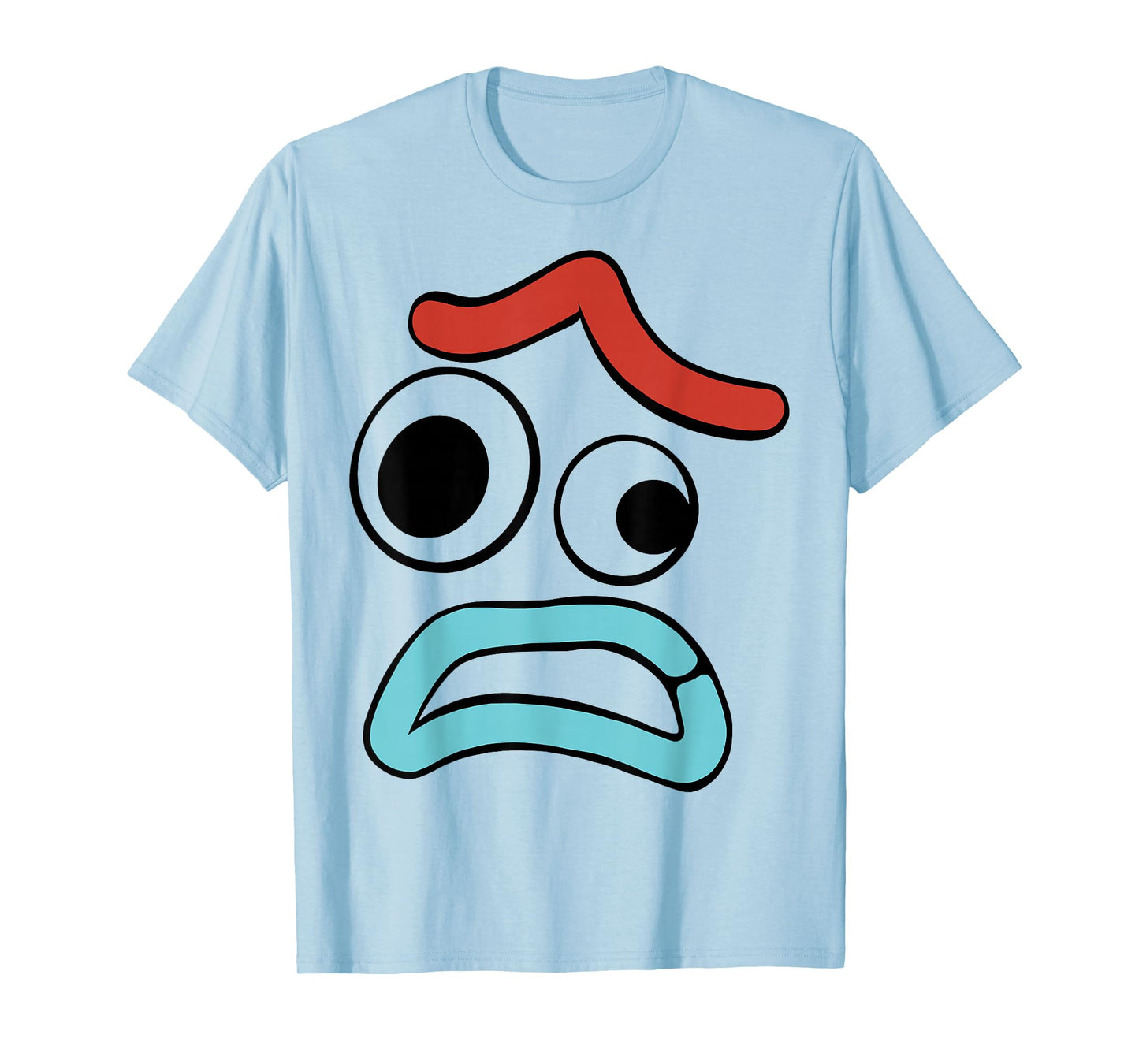 Disney Pixar Toy Story 4 Forky Large Upset Face T-Shirt
