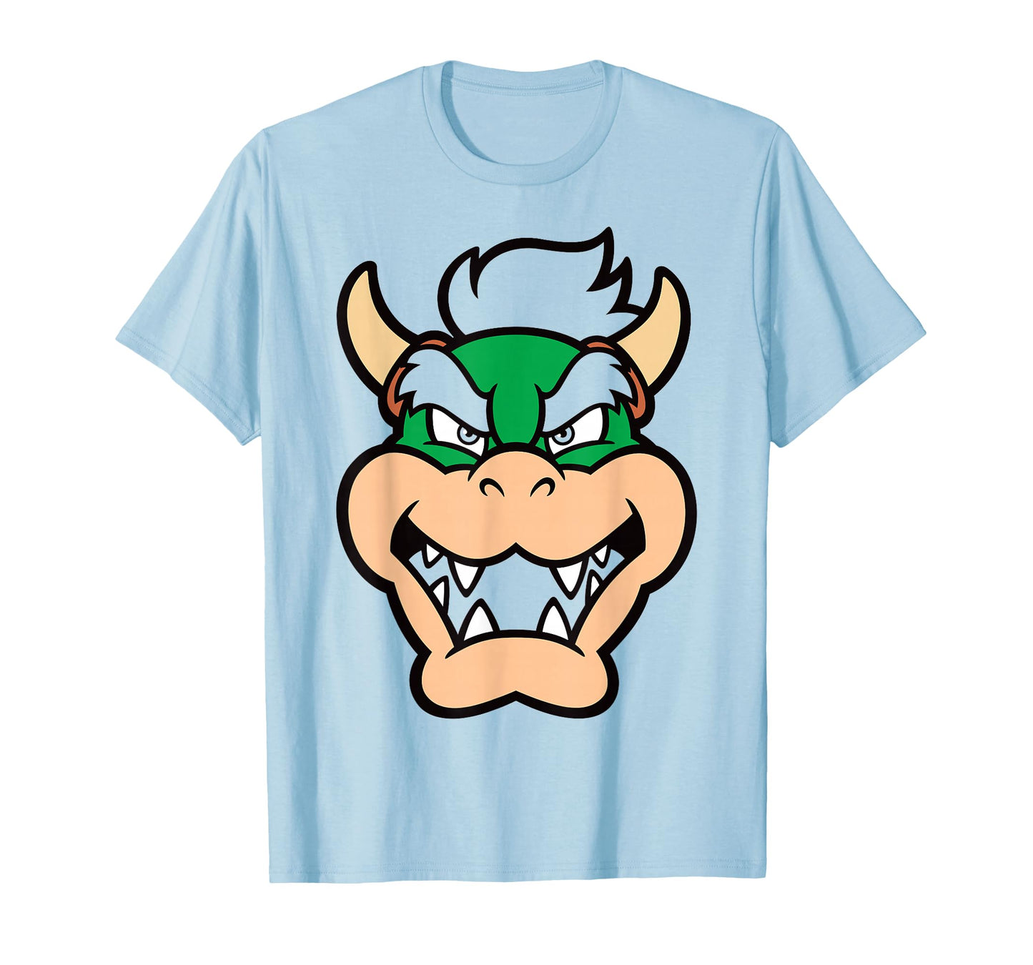 Nintendo Super Mario Bowser Large Face Chest Portrait T-Shirt