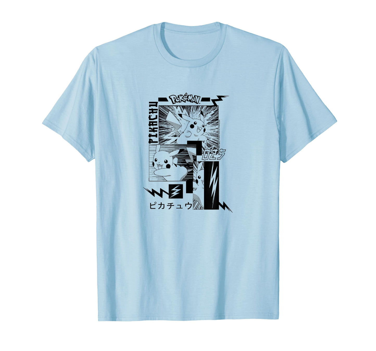 Pokémon - Pikachu Manga T-Shirt