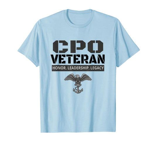 CPO Veteran Shirt Leadership American Patriot T-Shirt