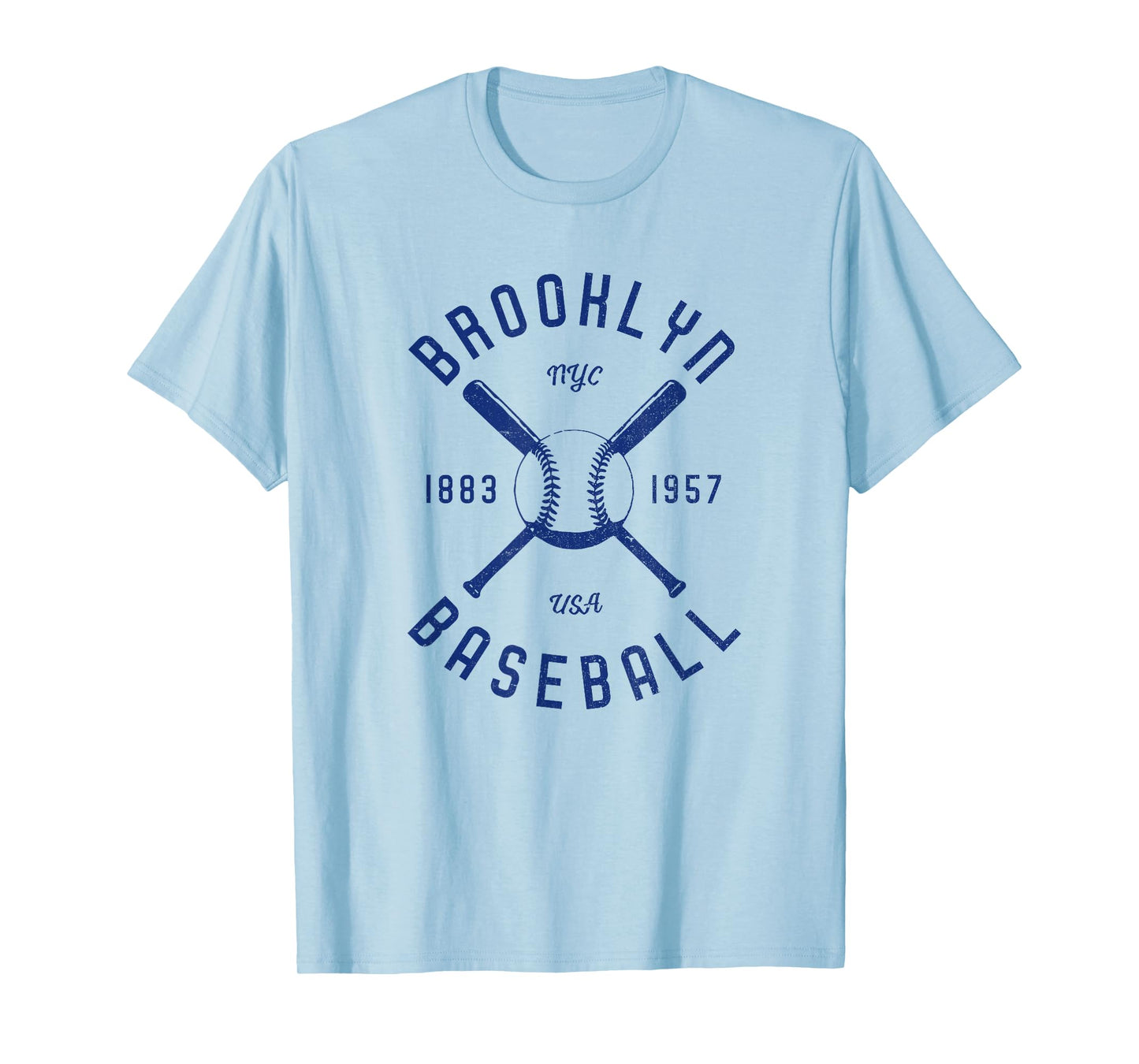 Brooklyn Baseball t-Shirt | Vintage | Distressed | NYC T-Shirt