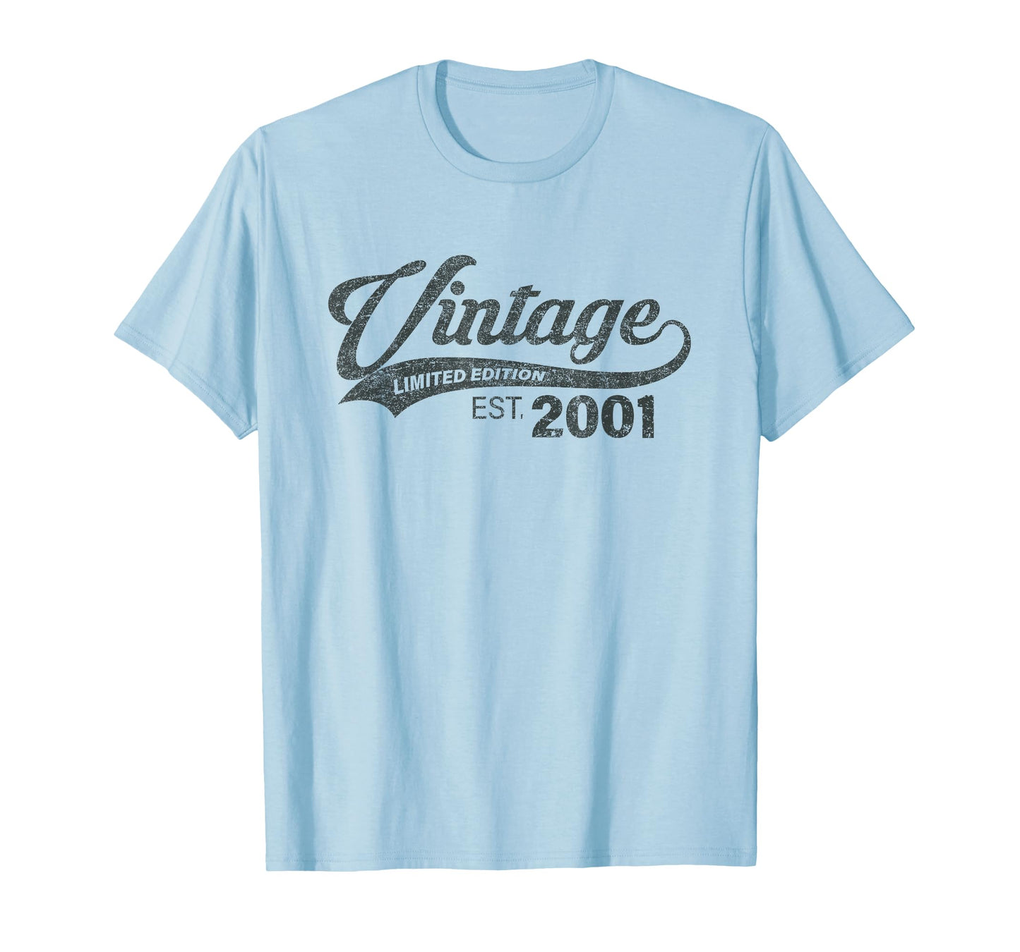 Vintage 2001 Cool 24 Year Old Bday 24th Birthday Men Women T-Shirt