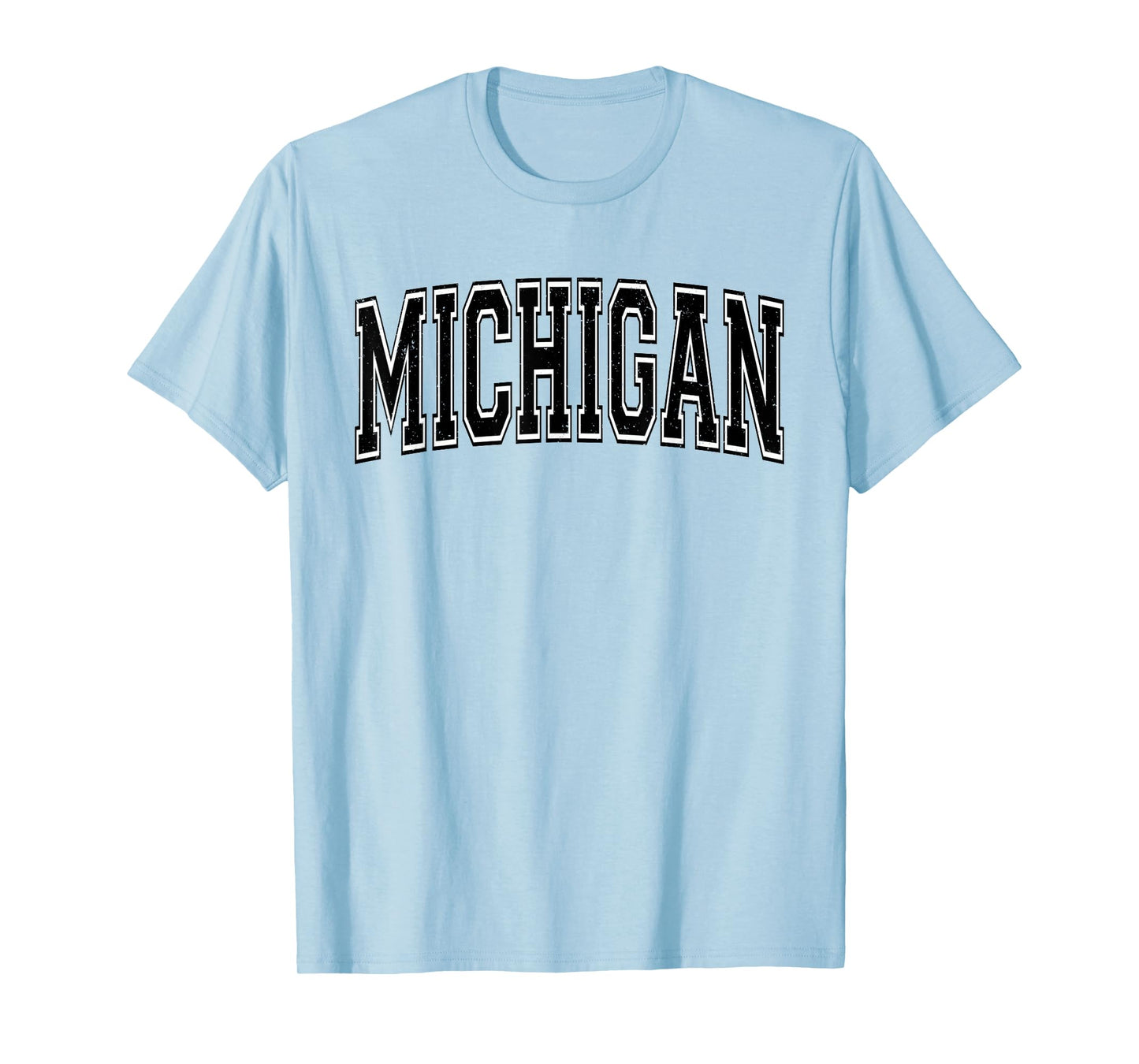 MICHIGAN VARSITY SPORTS ATHLETIC JERSEY STYLE T-Shirt