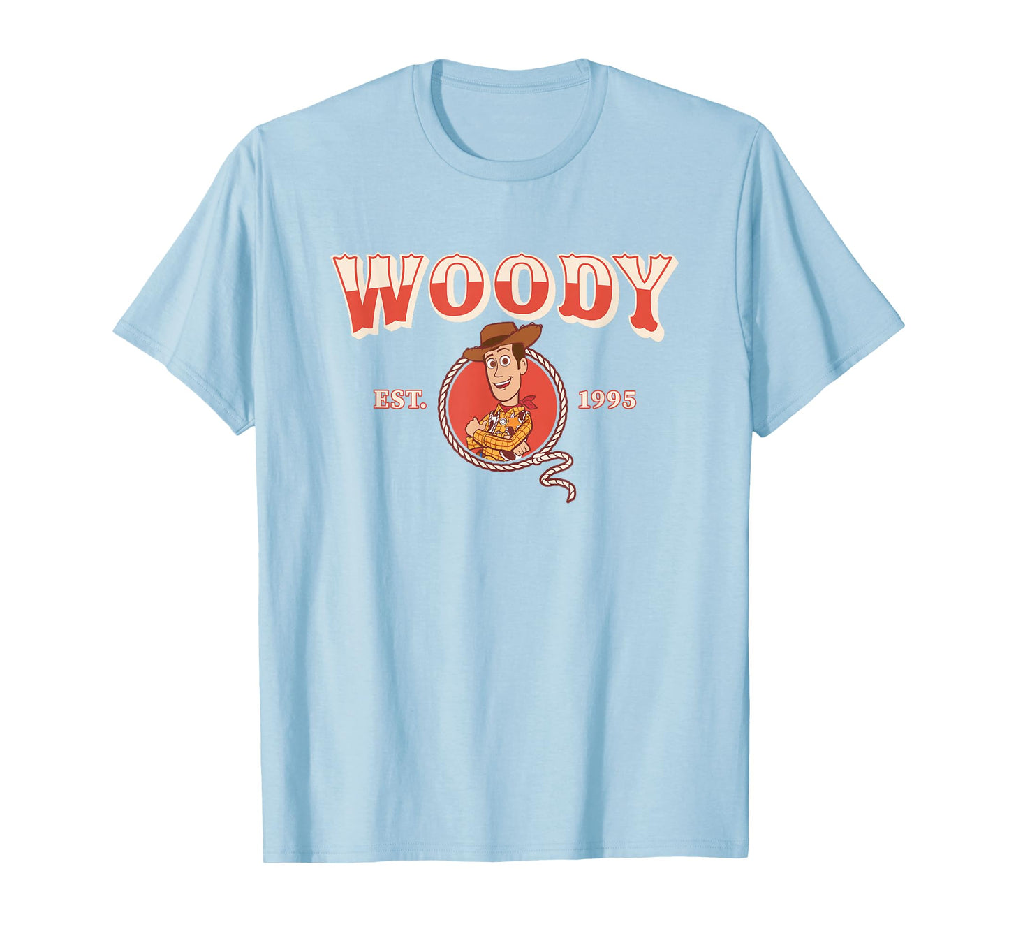 Disney Pixar Toy Story Woody Est. 1999 Big Chest Portrait T-Shirt