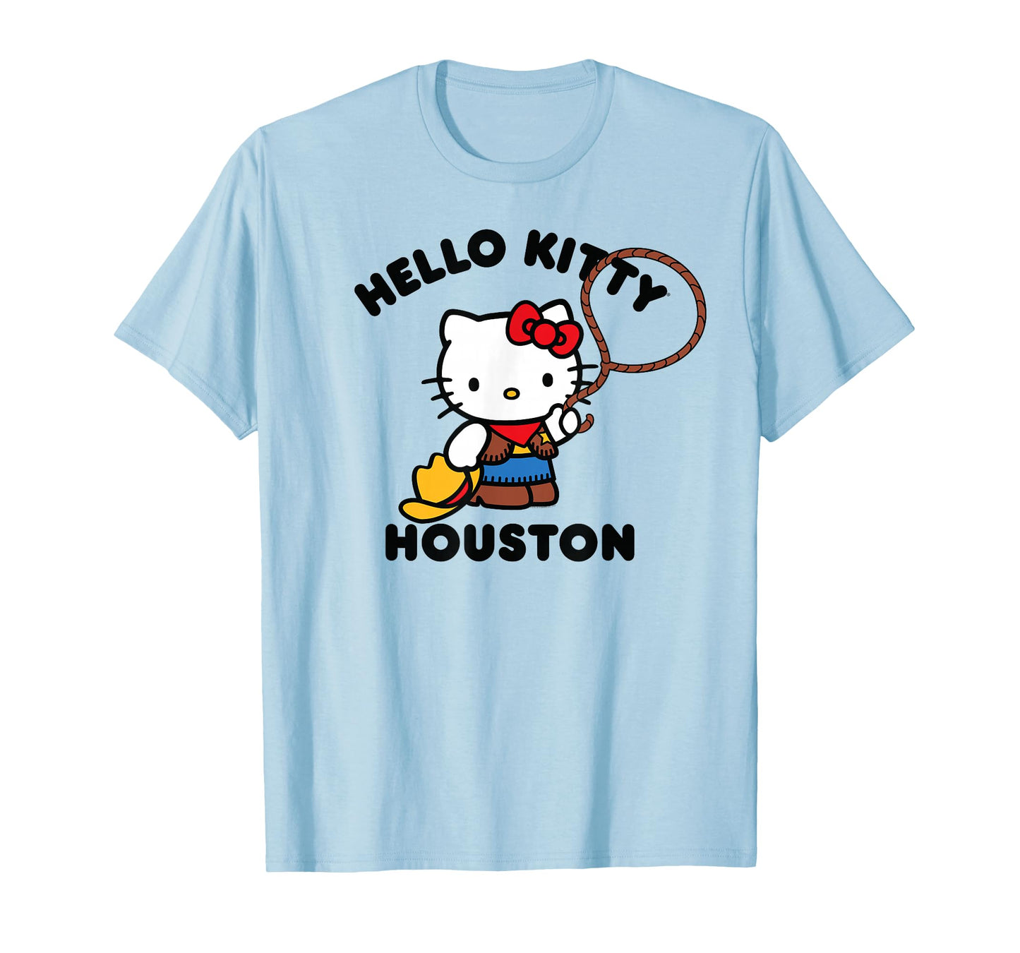 Hello Kitty Houston Texas Cowgirl T-Shirt